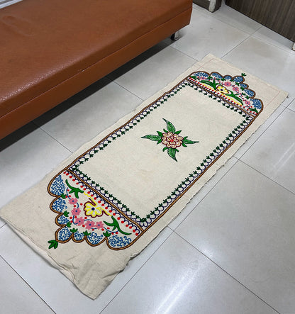 Cotton Rug - Madhumalti Vriksha