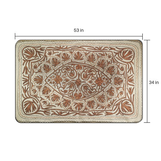 Living Room Rug - Earthy Embrace