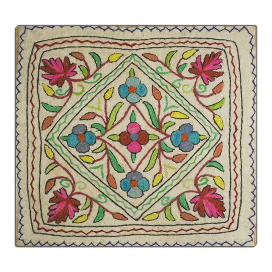 Square Rug - Garden Delight