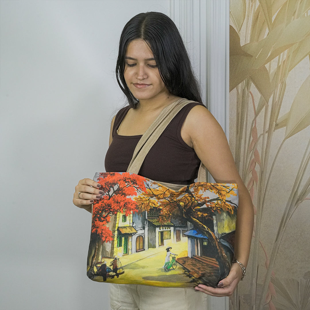 Crafters Scenic Tote Bag