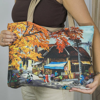 Tranquil treescape Tote Bag