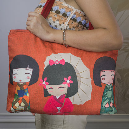 Kawaii Tribe Tote Bag